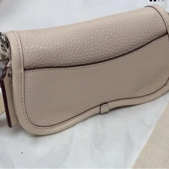 COACH NWT Mini Wavy Dinky Bag In Coachtopia Leather(COACH CQ852) - Picture 7 of 7